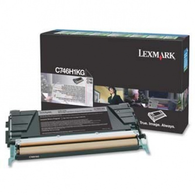 Lexmark C746H1KG czarny (black) toner oryginalny