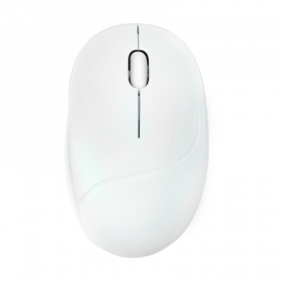 ASUS Fragrance Mouse MD101/Ergonomiczna/Optyczna/2 400 DPI/USB+BT/Biała