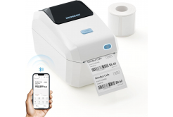 Niimbot K3 Smart 1AE17271605 drukarka etykiet, biała + rolka etykiet 230 szt.