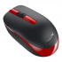 Genius Mysz NX-7007 31030026404, 1200DPI, 2.4 [GHz], Optyczne, 3 przyciski, Bezprzewodowa USB, czarno-czerwony, AA