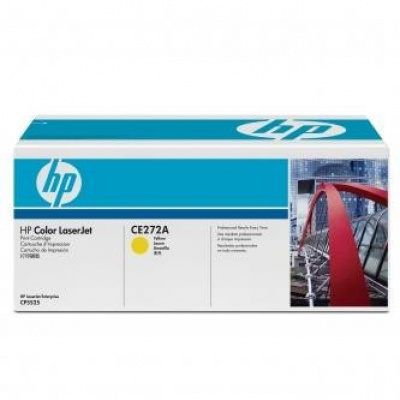 HP 650A CE272A żółty (yellow) toner oryginalny
