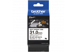 Brother HSe-261E Pro Tape, 31 mm x 1.5 m, czarny druk / biały podkład , taśma oryginalna