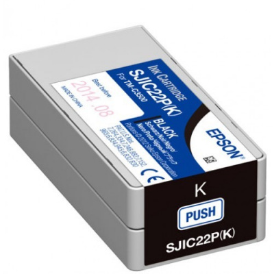 Epson GJIC5(K) C13S020563 pro ColorWorszt., czarny (black) tusz oryginalna