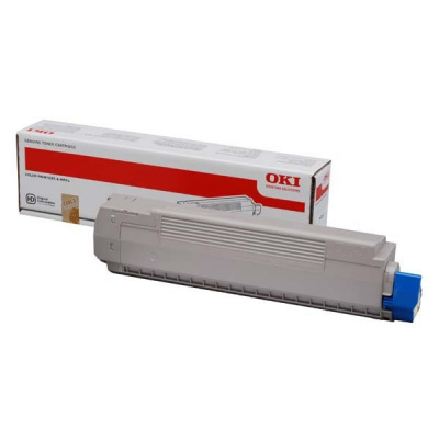 OKI 44059253 żółty (yellow) toner oryginalny
