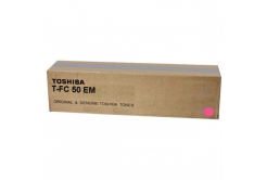 Toshiba T-FC50EM, 6AJ00000112 purpurowy (magenta) toner oryginalny