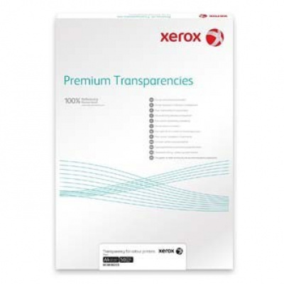 Xerox 003R98205, 100µm, A4, 50szt., przezroczysty, laser, folia