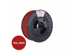 C-Tech 3DF-P-PETG1.75-3020 3D filament, PREMIUM LINE, PETG, ruch drogowy czerwony, RAL3020, 1,75mm, 1kg