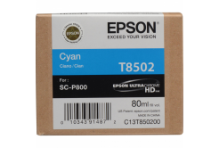 Epson T8502 błękitny (cyan) tusz oryginalna