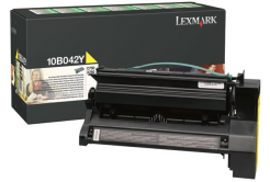 Lexmark 10B042Y żółty (yellow) toner oryginalny