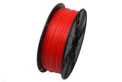 GEMBIRD 3DP-ABS1.75-01-FR, 3D filament, ABS, 1,75mm, 1000g, fluorescencyjny, czerwony