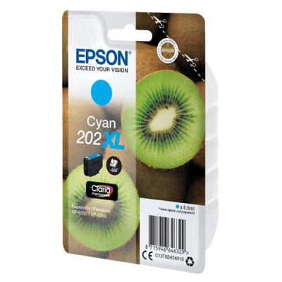 Epson 202XL T02H24010 błękitny (cyan) tusz oryginalna