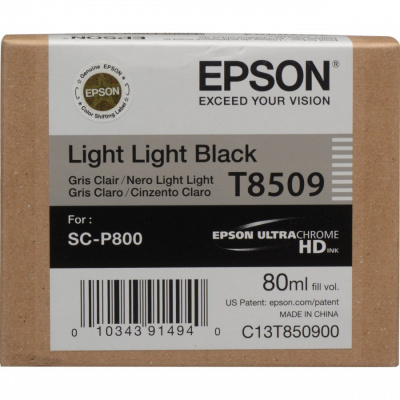 Epson T8509 C13T850900 jasno czarny (light black) tusz oryginalna