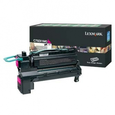 Lexmark C792X1MG purpurowy (magenta) toner oryginalny