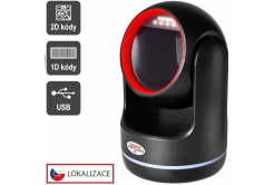 Virtuos EHE0009 CCD 2D czytnik HT-861A, stacjonarny, USB, czarny