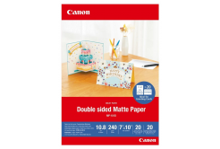 Canon Matte Photo Paper MP-101D 4076C007, 240 g/m2, 12x12cm, 30szt., matowy, atramentowy, biały, papier fotograficzny