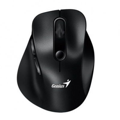 Mysz bezprzewodowy, Genius Ergo 9000S 31030038400, czarny, optyczna, 2400DPI