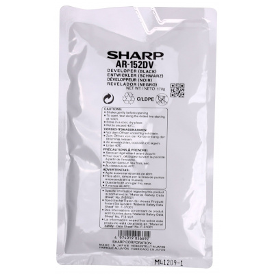 Sharp AR-208DV czarny (black) oryginalny deweloper