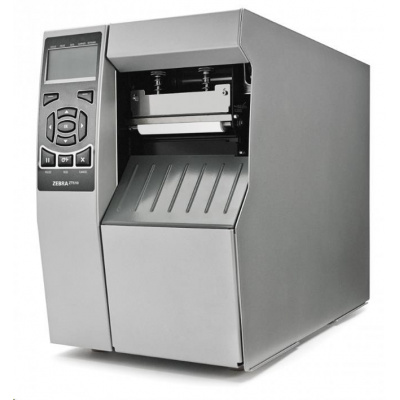 Zebra ZT510 ZT51043-T2E0000Z drukarka etykiet, 12 dots/mm (300 dpi), moduł odklejania, rewind, disp., ZPL, ZPLII, USB, RS232, BT, Ethernet