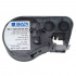Brady MC1-1000-595-BL-WT / 131594, taśma samoprzylepna 25.40 mm x 7.62 m