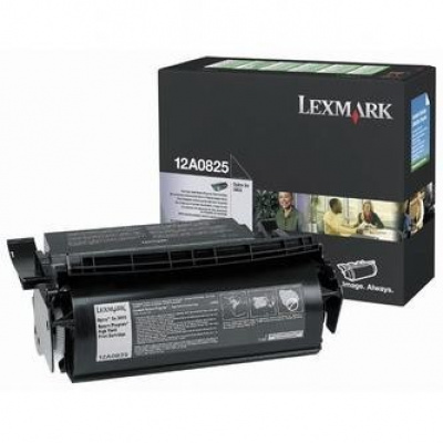 Lexmark 12A0825 czarny (black) toner oryginalny