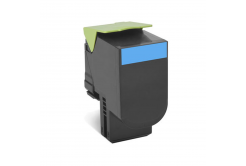 Lexmark 80C2SC0 błękitny (cyan) toner zamiennik