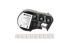 Brady M4-82-492 / 170778, 9.53 mm, Polyester, czarny druk / biały podkład