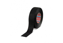 Tesa 51608, czarny fleece PET taśma, 19 mm x 25 m, 96 rolek w opakowaniu