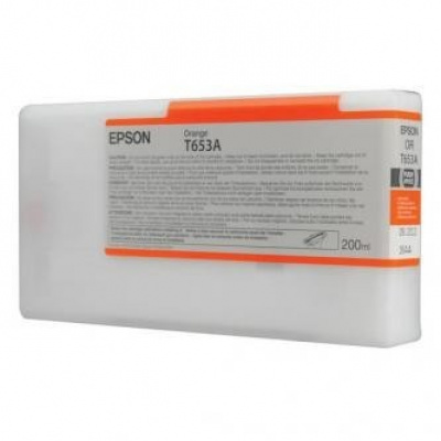 Epson T653A00 pomarańczowa (orange) tusz oryginalna
