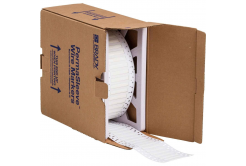 Brady LSZH-187-2-WT-2 / 141223, etykiety, THT Low Smoke Halogen Free Permasleeve Wire Marking Sleeves, 25.40 mm x 8.50 mm