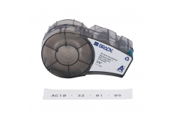 Brady M21-750-414 / 151516, 19.05 mm x 3.048 m, Polyester, czarny druk / biały podkład