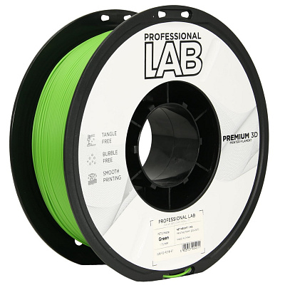 Professional Lab FG-P218-E1, 3D filament, PETG Matte, 1,75mm, 1000g, Zielony (Green)
