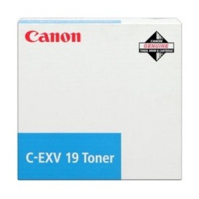 Canon C-EXV19 0398B002 błękitny (cyan) toner oryginalny