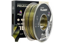 Smart Print FG-S98-E1, 3D filament, PLA Silk, 1,75mm, 1000g, Dual Color, Wielokolorowy (Black, Gold)