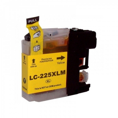 Brother LC-225XL żółty (yellow) tusz zamiennik