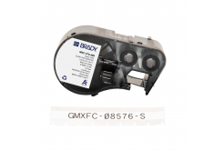 Brady M4C-375-499 / 170793, 9.53 mm x 4.88 m, Nylon, czarny druk / biały podkład