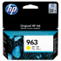 HP tusz oryginalna 3JA25AE#301, HP 963, yellow, blistr, 700 stron, 10.77ml, HP Officejet Pro 9010, 9012, 9014, 9015, 9016, 9019/P