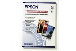 Epson S041334 Premium Semigloss Photo Paper, papier fotograficzny, półbłyszczący, biały, A3, 251 g/m2, 20 szt.