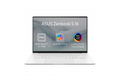 ASUS Zenbook S16 OLED/UM5606GA-OLED532W/AI7-445/16"/2880x1800/T/16GB/1TB/AMD int/W11H/Biały/2R