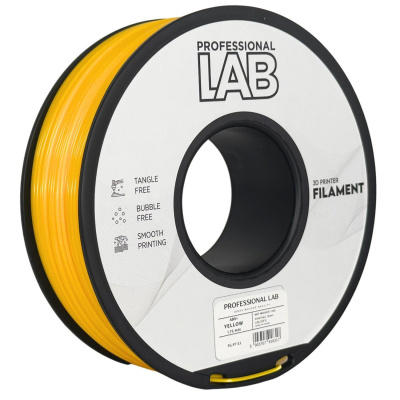 Professional Lab FG-P7-E1, 3D filament, ABS+, 1,75mm, 1000g, Żółty (Yellow)