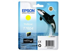 Epson T7604 T76044010 żółty (yellow) tusz oryginalna