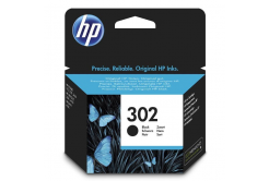HP ink F6U66AE, HP 302, black, blistr, 190 stron, 3.5ml, HP OJ 3830,3834,4650, DJ 2130,3630,1010, Envy 4520
