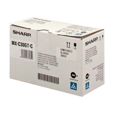 Sharp MX-C30GTC błękitny (cyan) toner oryginalny