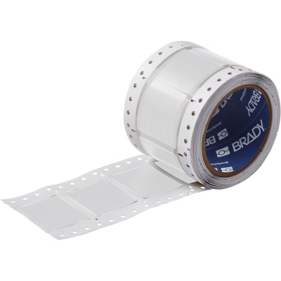 Brady LSZH-1000-2-WT / 141272, etykiety, THT Low Smoke Halogen Free Permasleeve Wire Marking Sleeves, 50.80 mm x 42.16 mm