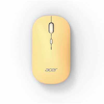 Acer AMR130/Ergonomiczna/Optyczna/1 600 DPI/USB+BT/Żółta