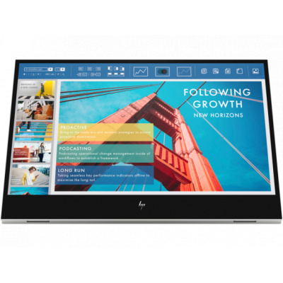 Monitor HP E-Series E14 G4 1B065AA#ABB, IPS, 14", 1920x1080, 2xUSB-C przenośny