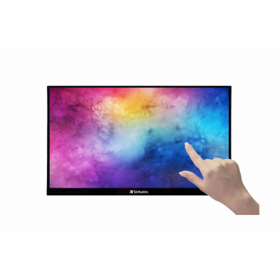 Verbatim PMT-14 Portable Touchscreen Monitor 14" Full HD 1080p Metal Housing Przenośny monitor dotykowy