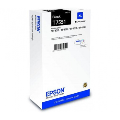 Epson T7551 XL C13T75514N czarny (black) tusz oryginalna