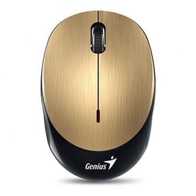 Mysz przewodowy, Genius NX-9000BT 31030009407, złoty, optyczna, 1200DPI