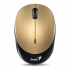 Mysz przewodowy, Genius NX-9000BT 31030009407, złoty, optyczna, 1200DPI