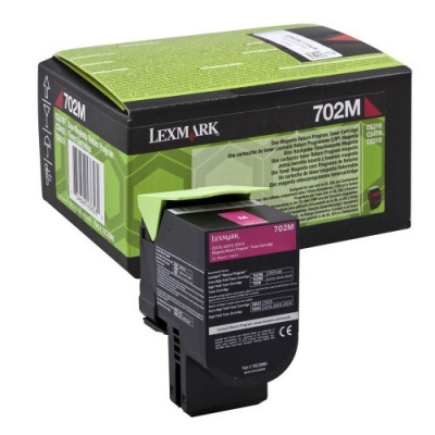 Lexmark 70C20ME purpurowy (magenta) toner oryginalny